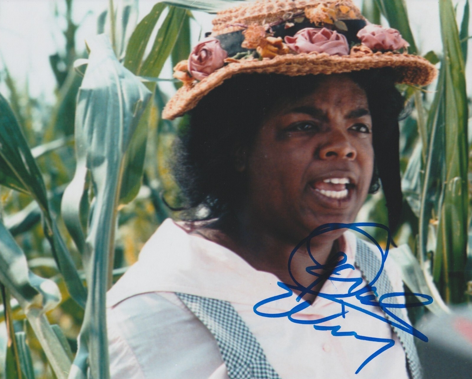 Oprah Winfrey signed The Color Purple 8x10 photo