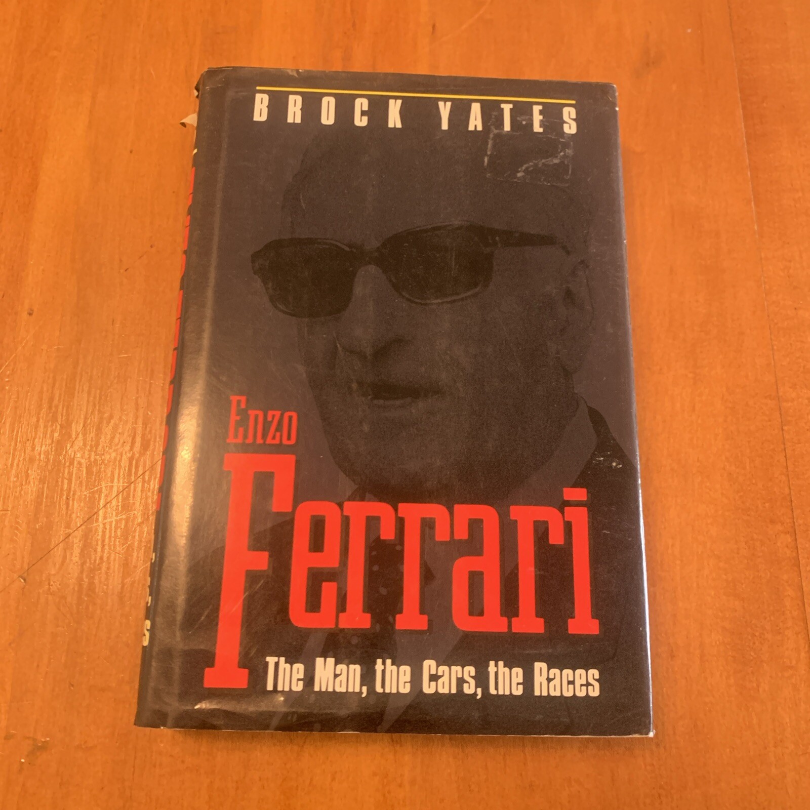 Enzo Ferrari : The Man and the Machine by Brock Yates - 1991 HC 1st Print 1st Ed