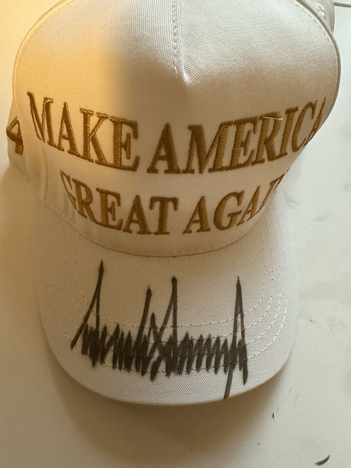 Trump Signed Hats