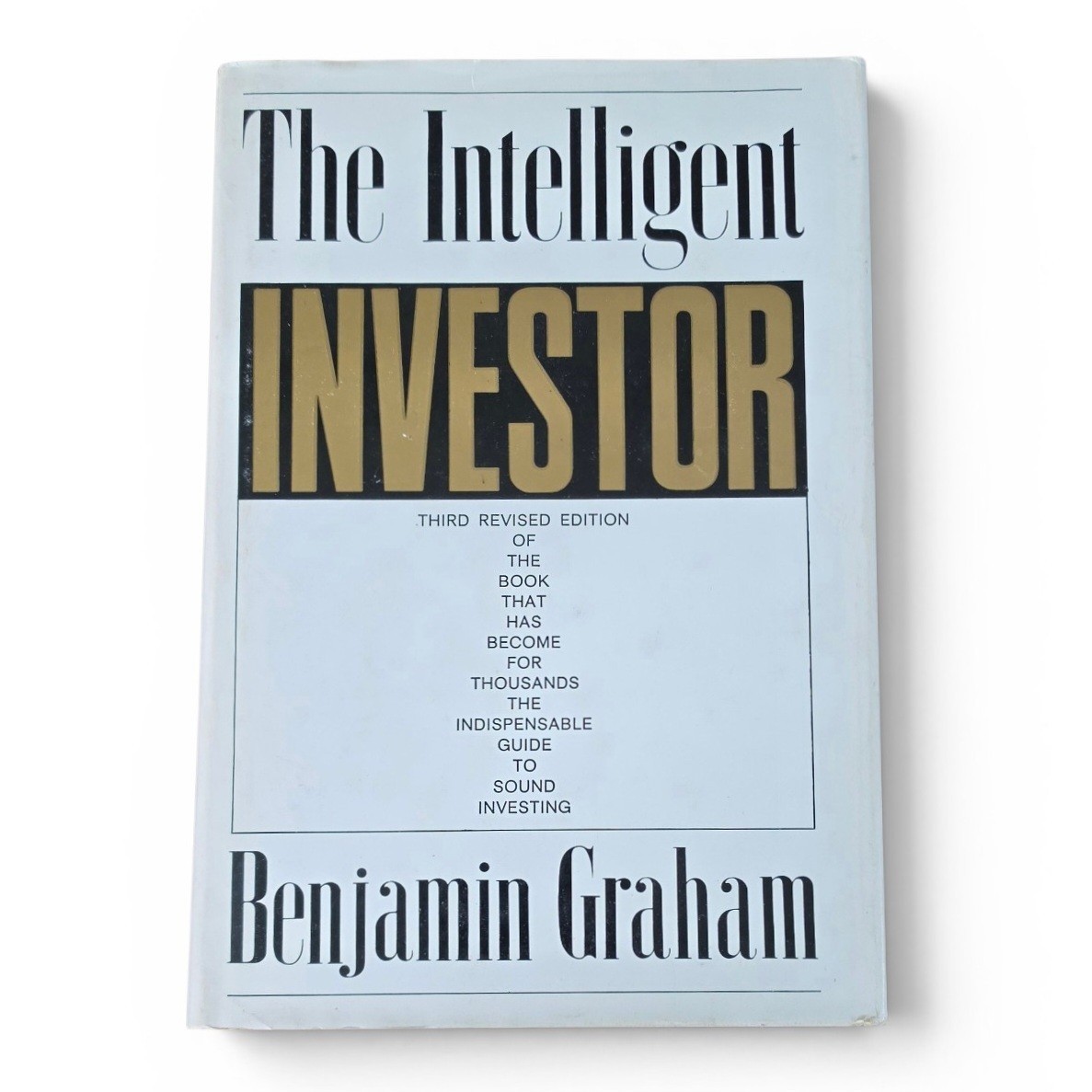 The Intelligent Investor Benjamin Graham 1965 Third Revised Edition Hardcover HC