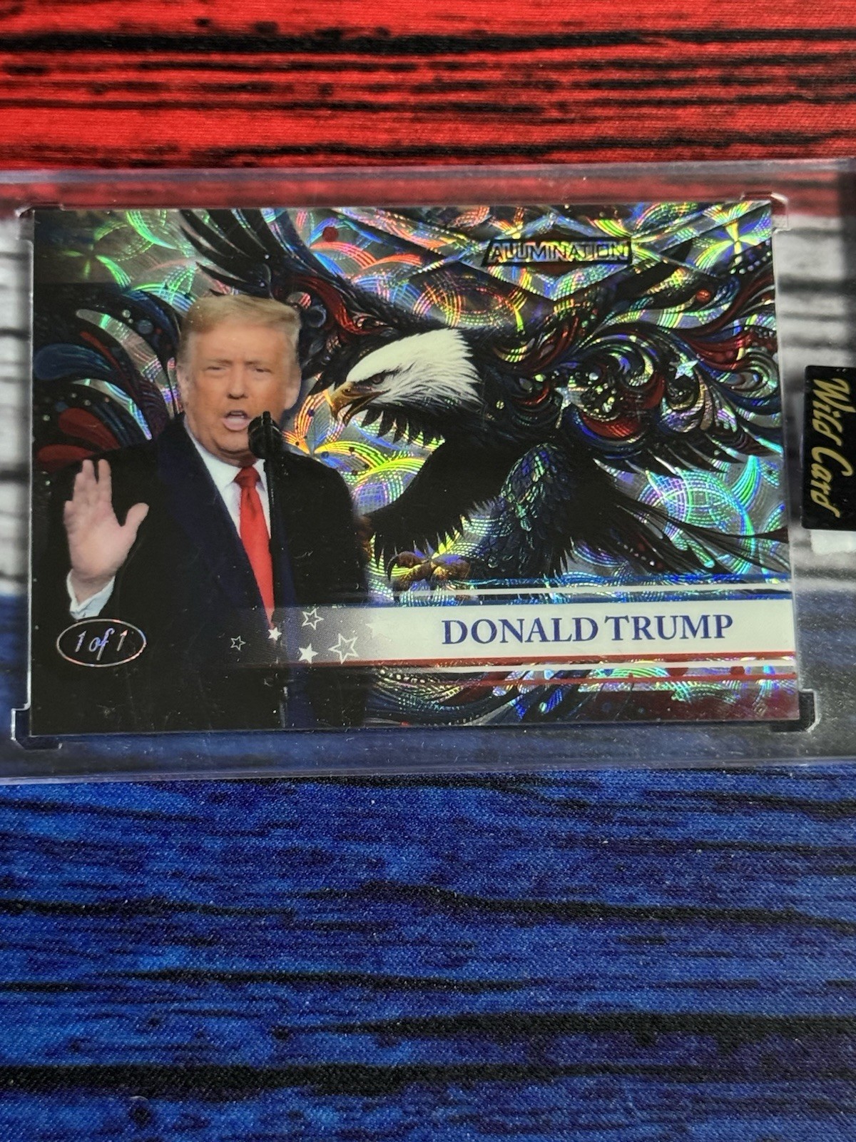 Donald Trump Wild Card Alumination 1/1