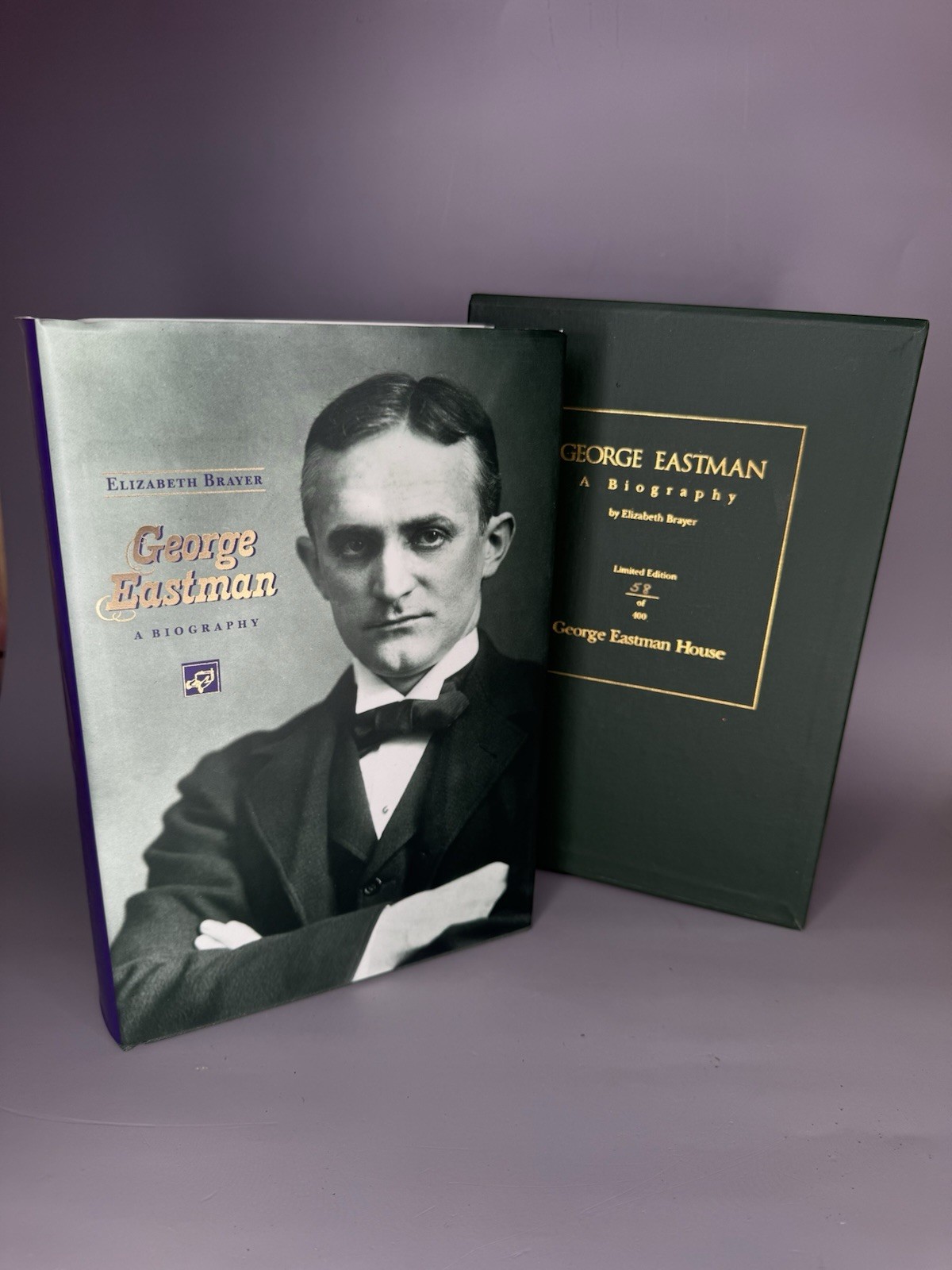 George Eastman: A Biography by Elizabeth Brayer, Limited Edition Signed #58/400