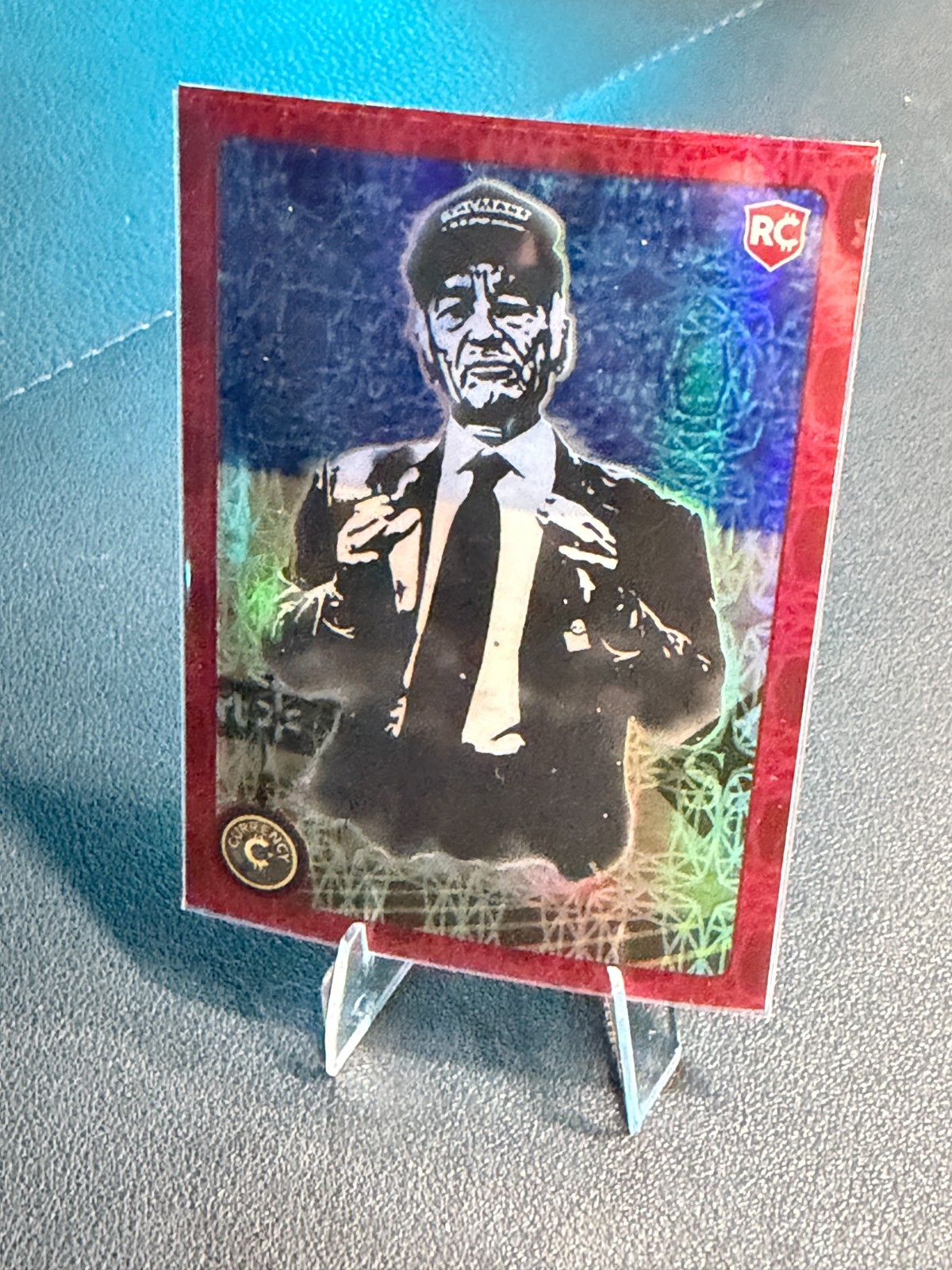 2025 Cardsmiths Cryptocurrency S5 Sam Walton #62 Ruby Gemstone /25