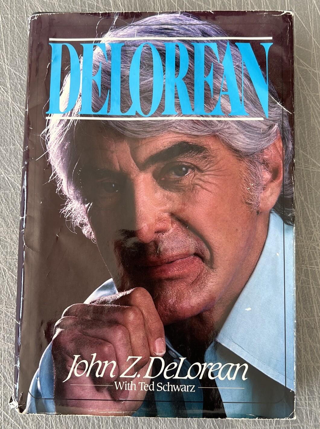 DELOREAN By John Z. DeLorean W/ Ted Schwartz Signed First Edition 1985 HC DJ