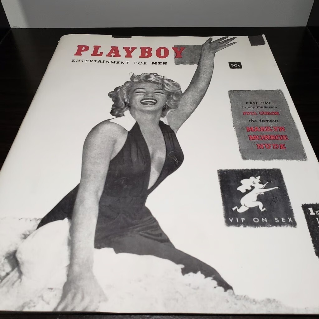 Playboy Magazine 1st First Issue Marilyn Monroe 1953 2014 Reprint Hugh Hefner