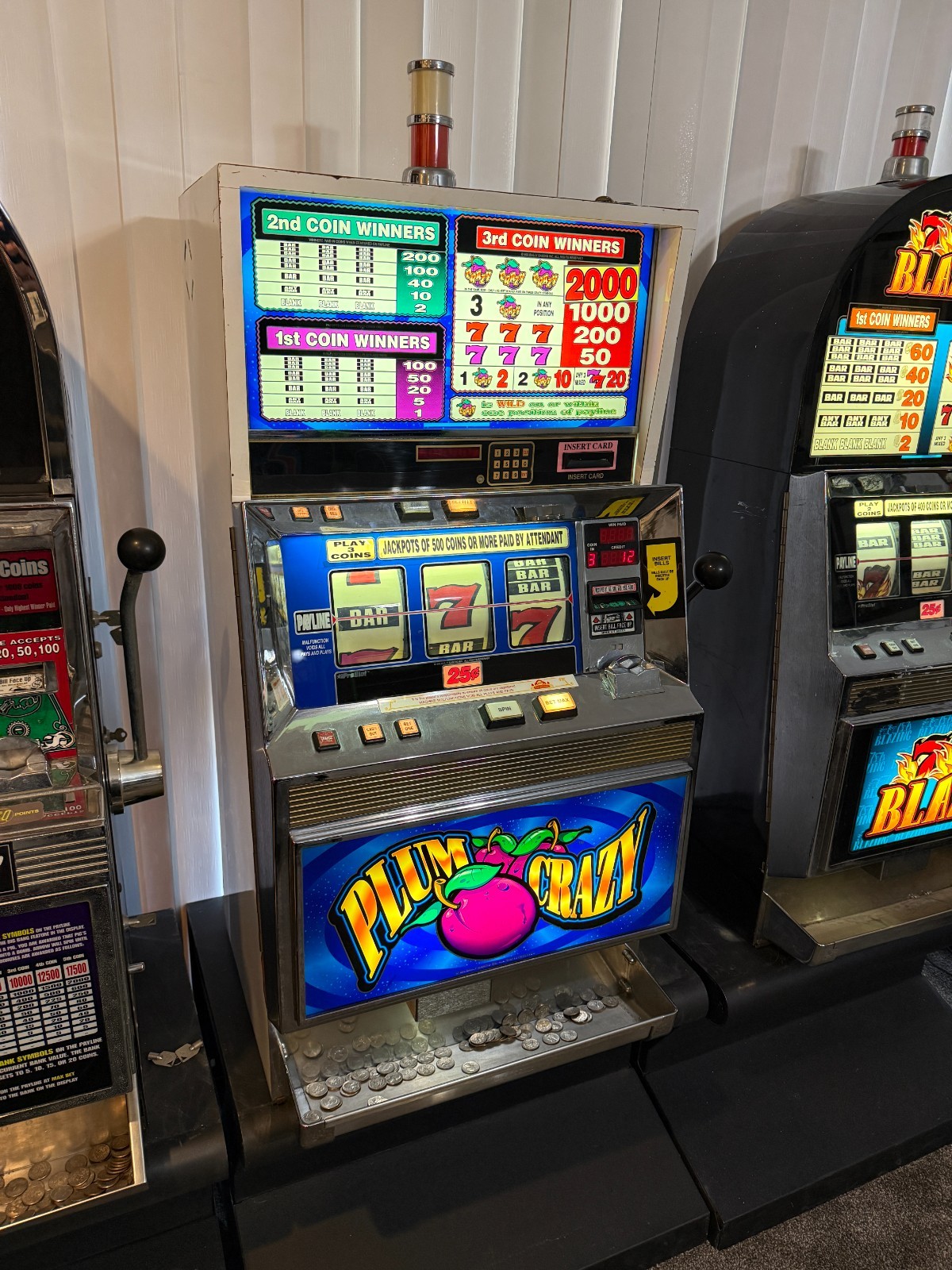 Trump Taj Mahal- Plum Crazy Slot Machine