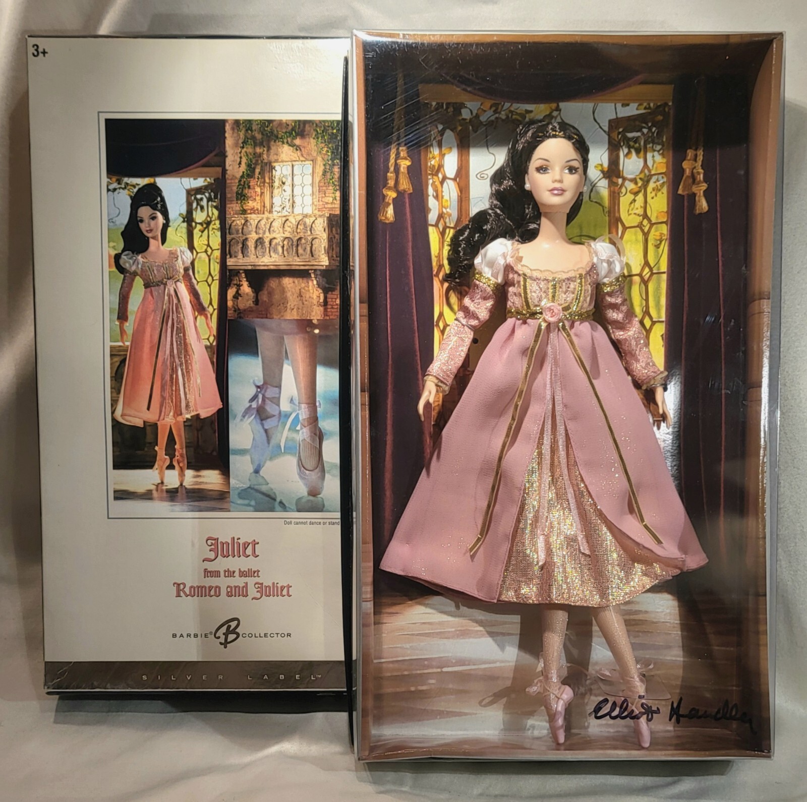 2004 Barbie Juliet, Ballet Romeo and Juliet**RARE signed By ELLIOT HANDLER!