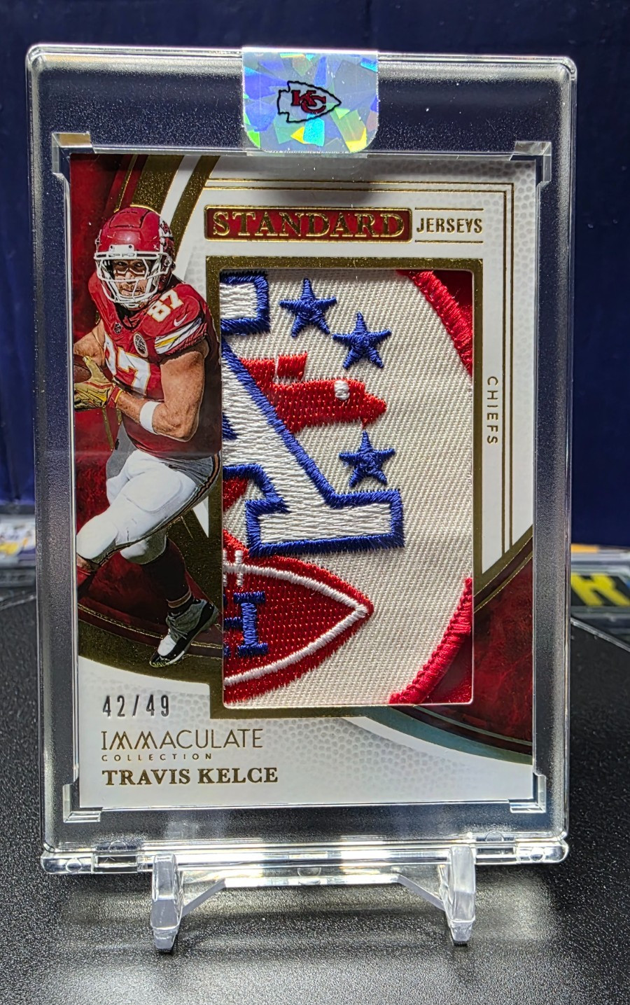 2025 Panini Immaculate Collection Gold /49 Travis Kelce Lamar Hunt Patch* READ🔥