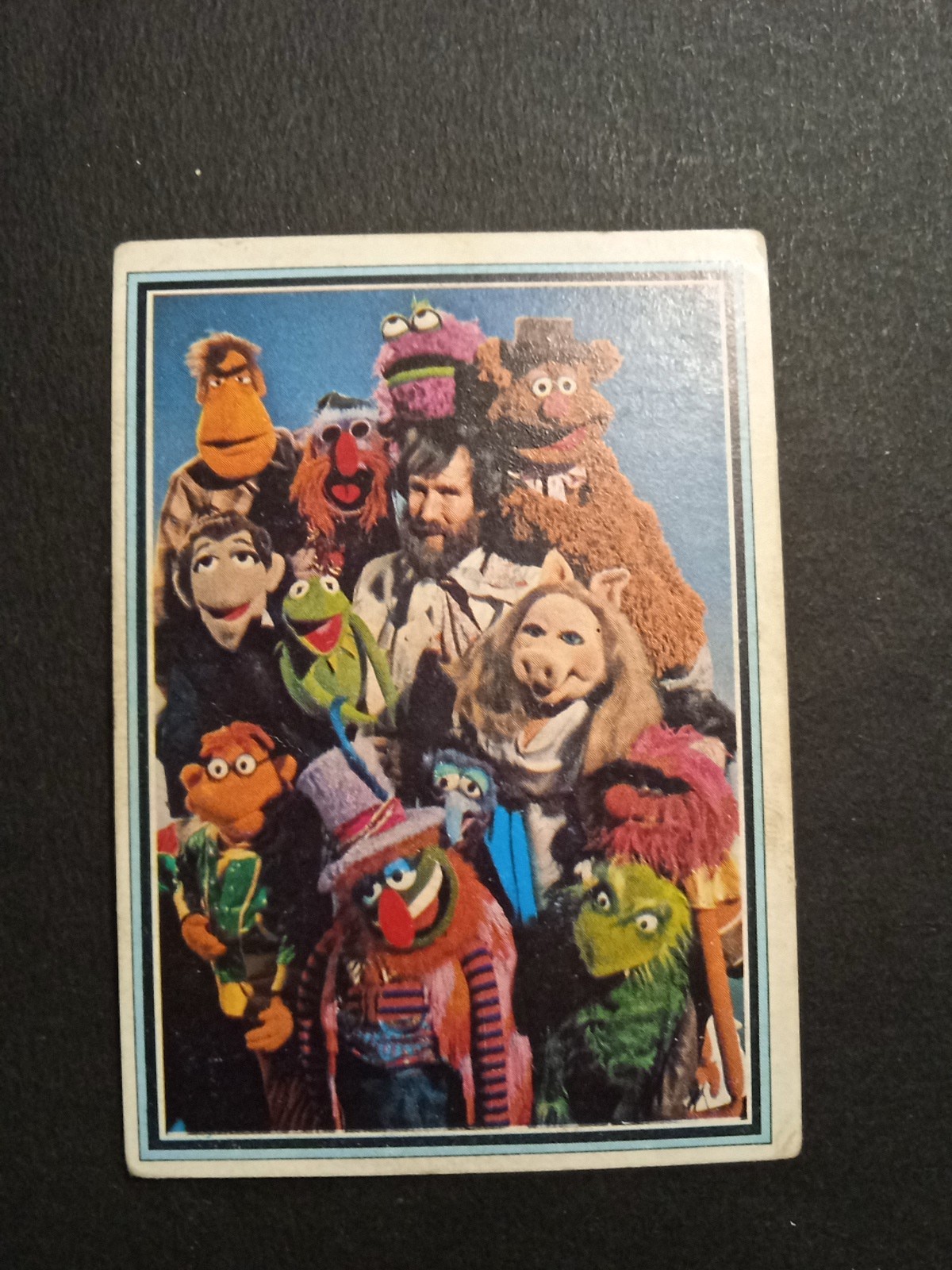1978 Telestars Jim Henson Rookie Card Muppets Kermit The Frog (Walt Disney) Rec.