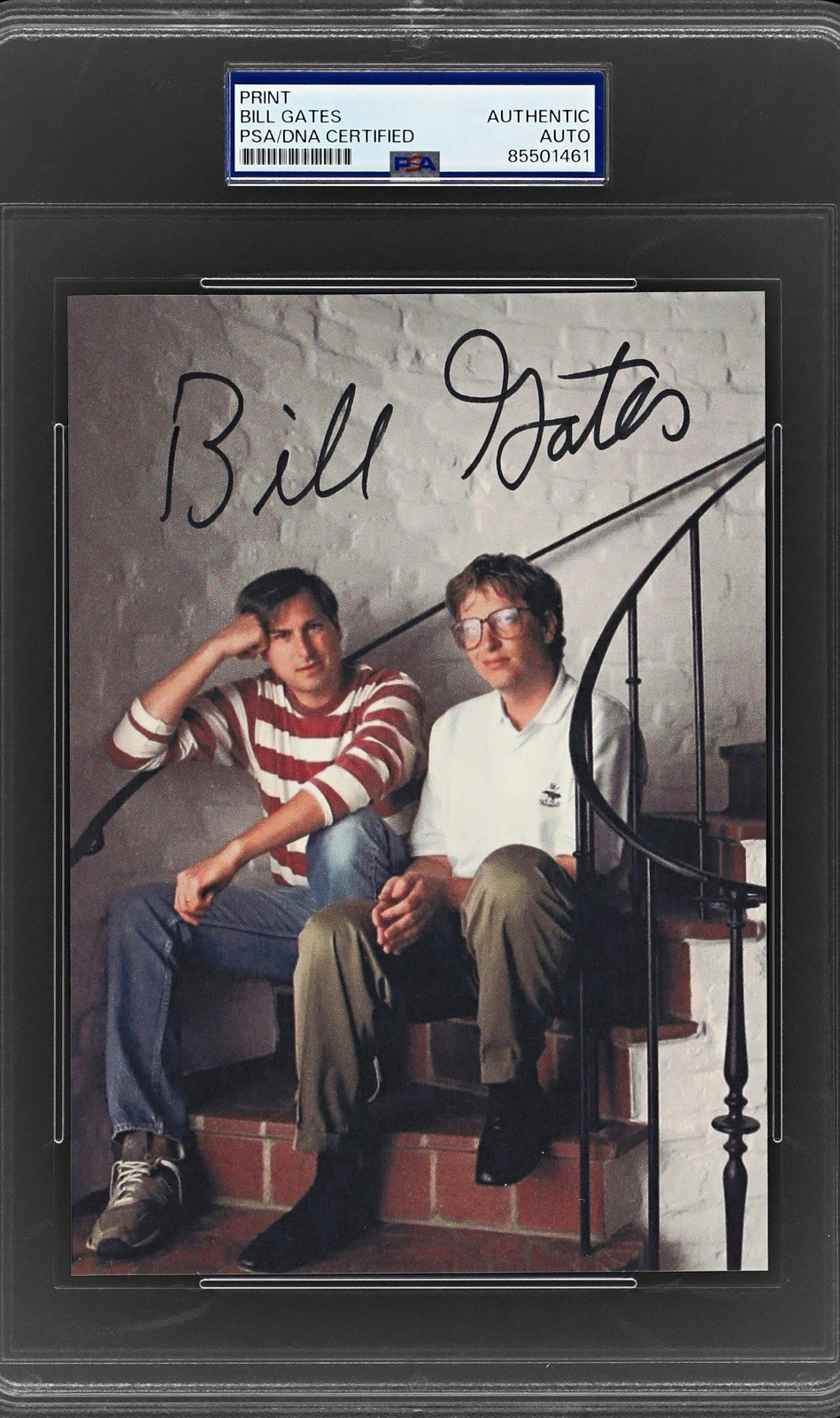 Bill Gates Signed Photo/Print PSA/DNA Certified Authentic Auto Original