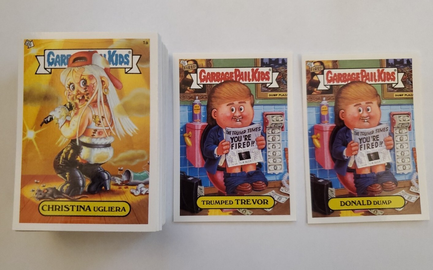 2004 Topps Garbage Pail Kids All New Series 3 ANS3 Complete Set (80) NM Trump