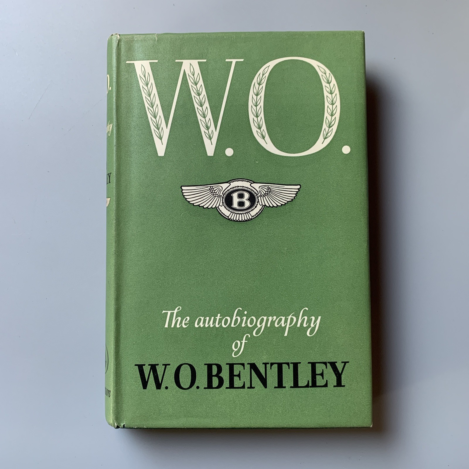 The Autobiography of W.O. Bentley Signed by Author 1st Edition 1958 Hardback