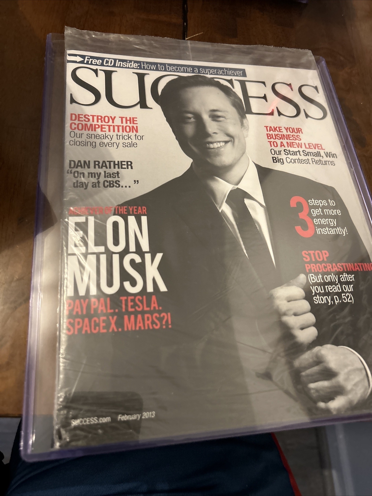 ELON MUSK Success W/CD 2013 MINT NEW SEALED RARE Cgc Ready 1st Cover