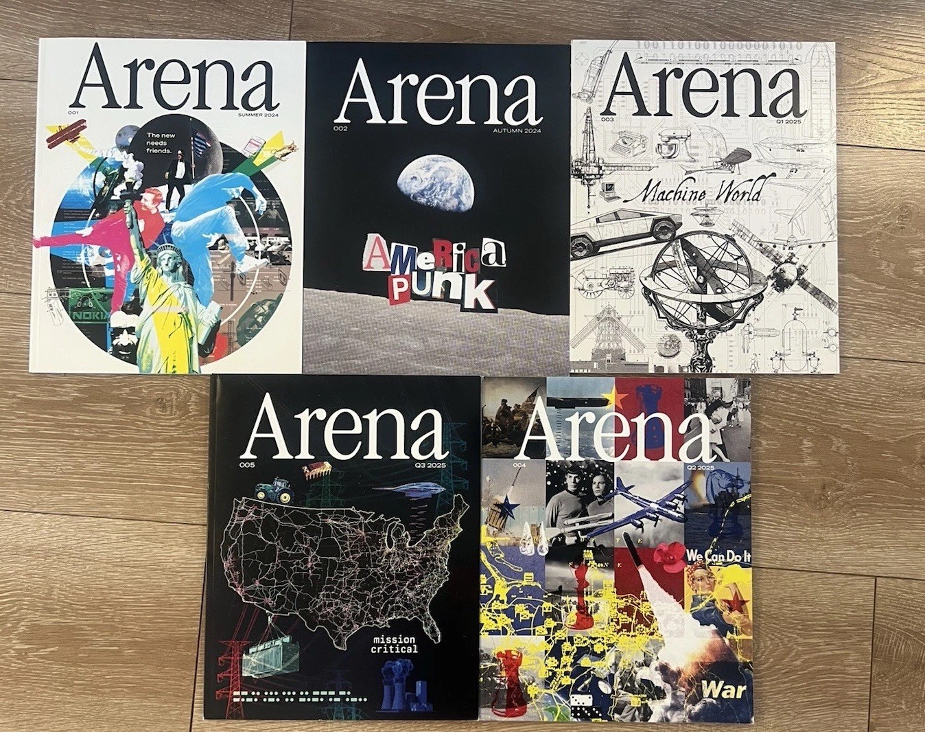 Arena Magazine 001-005 Tech Magazine. Maxwell Meyer Joe Lonsdale Matt Wolff