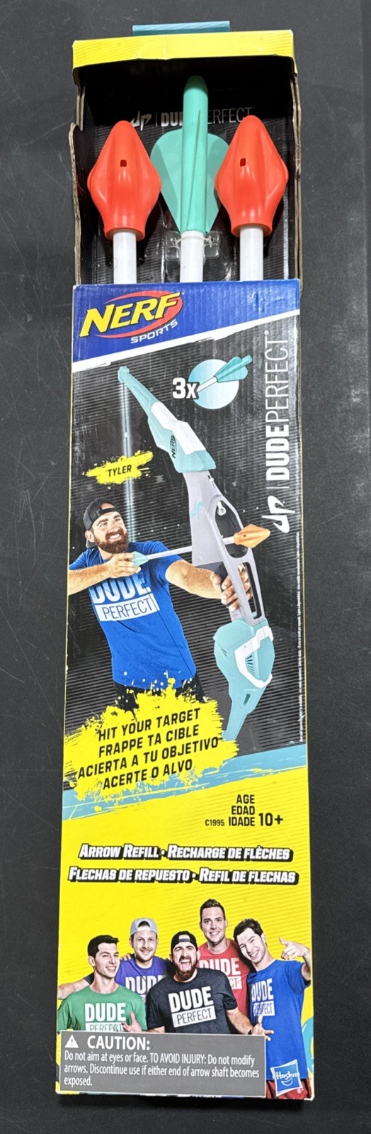 NERF Sports Dude Perfect Signature Arrow Refill For Bow Not Included