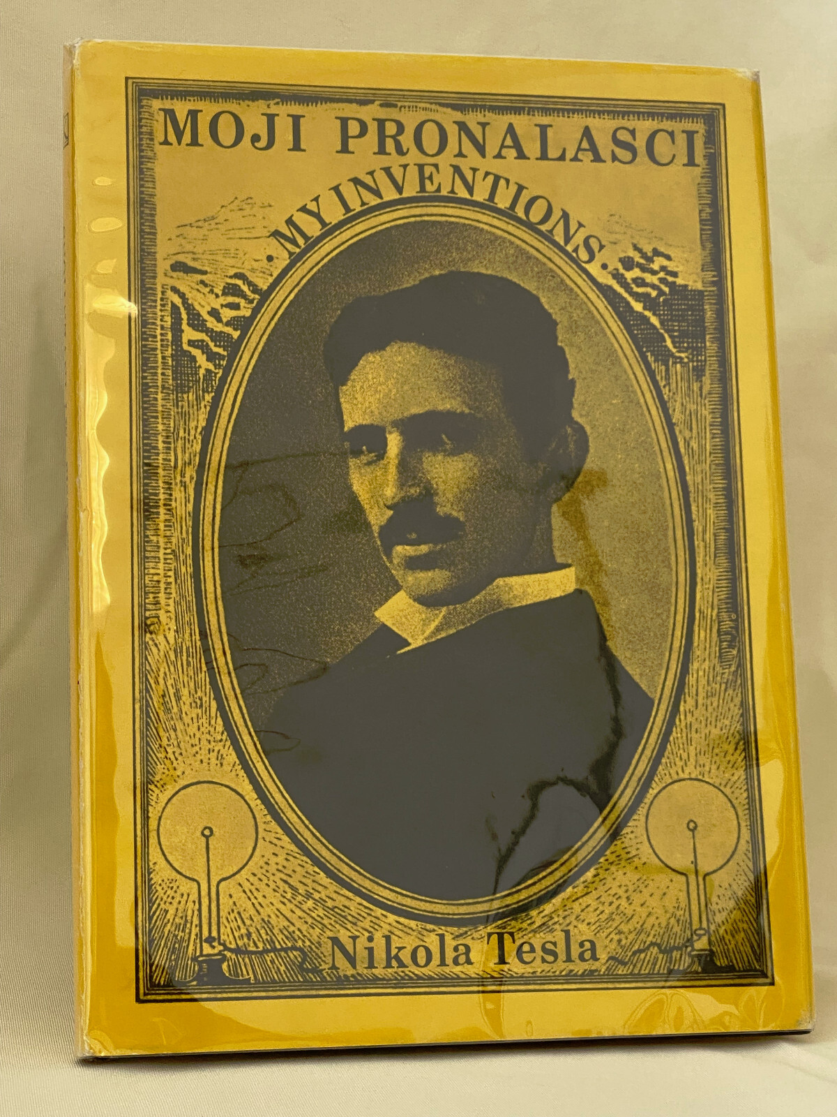 NIKOLA TESLA BOOK 1977 MY INVENTIONS - MOJI PRONALASCI *ENGLISH CROATIAN