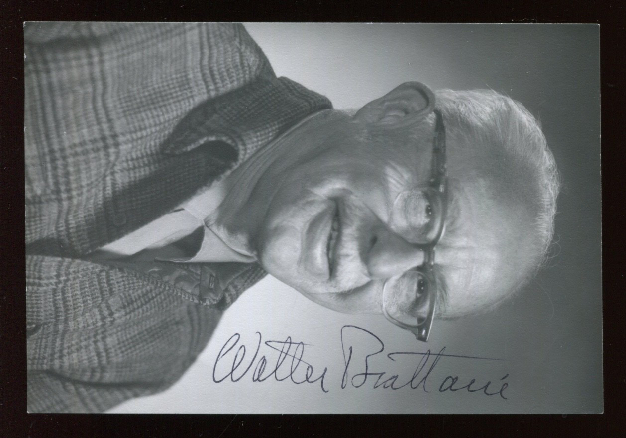 Walter Brattain American physicist  Signed Photo DC3502