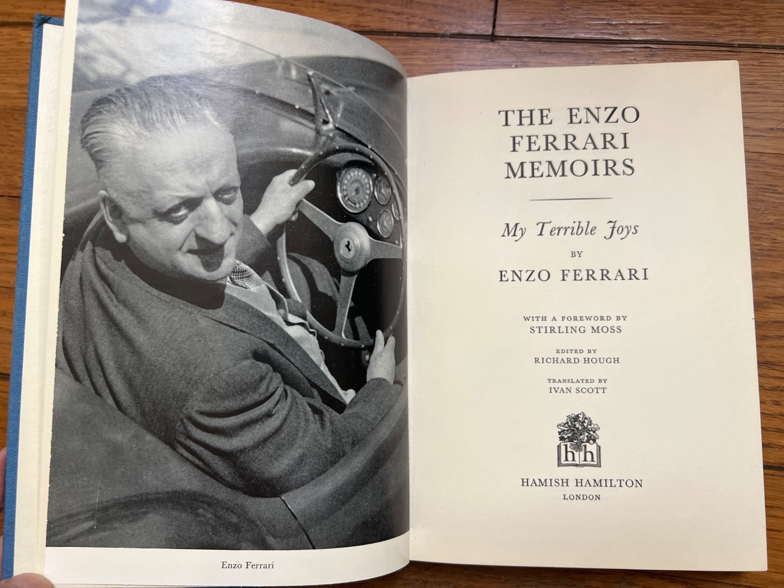 The Enzo Ferrari Memoirs : My Terrible Joys by Enzo Ferrari (Hardcover, 1963)