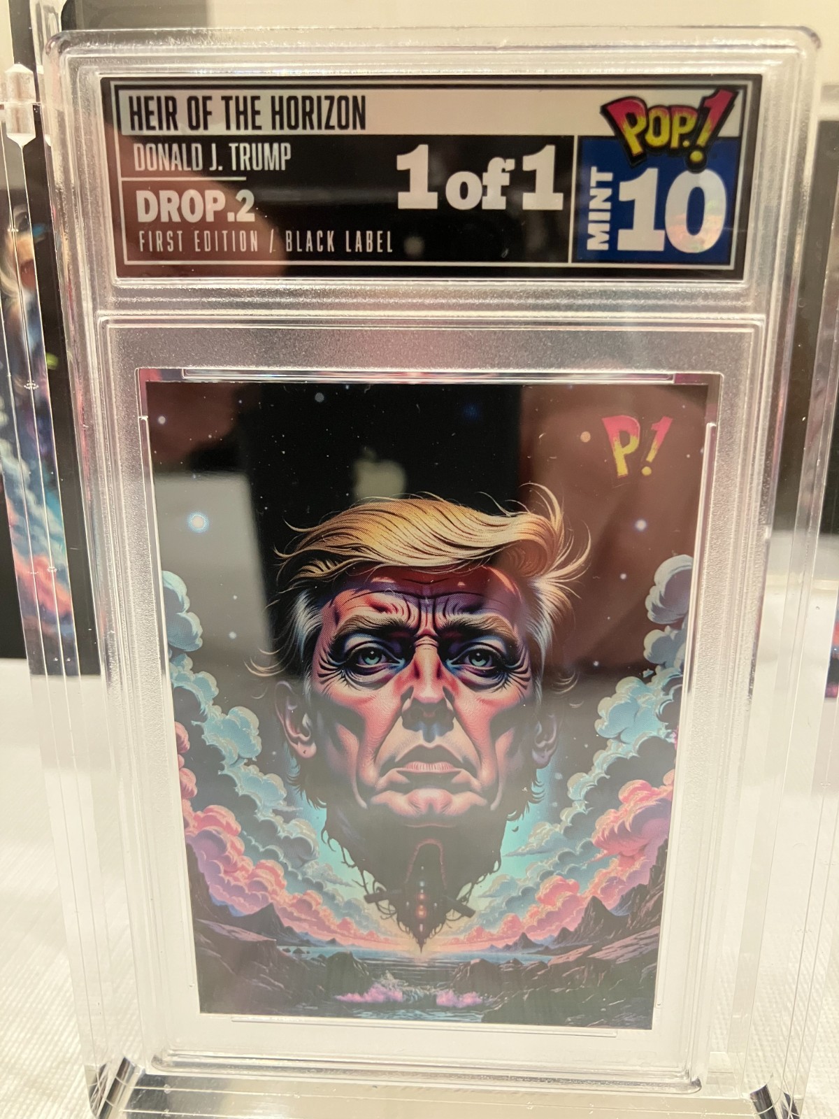Donald Trump Heir of the Horizon 1/1 Pop 1 Mint 10 First Edition Black Label