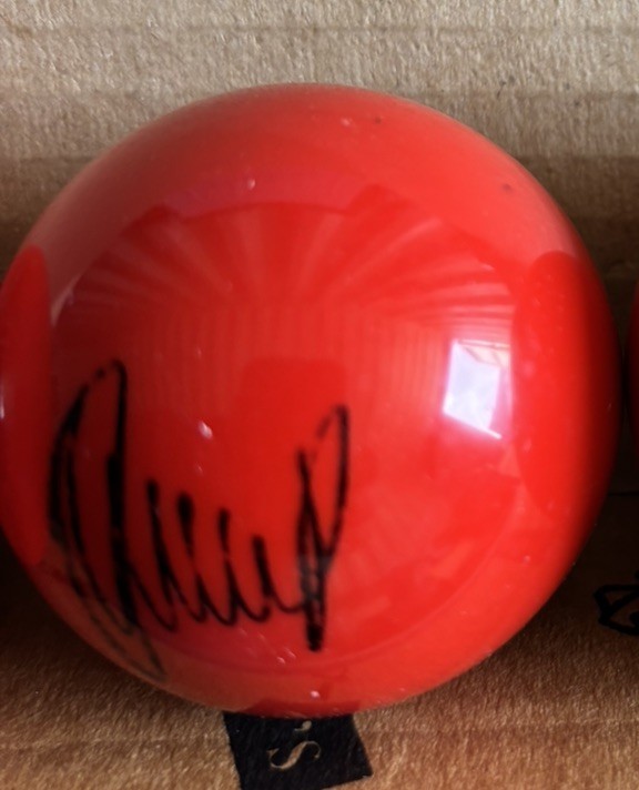 Judd Trump (Red Ball) - Signed Snooker Ball