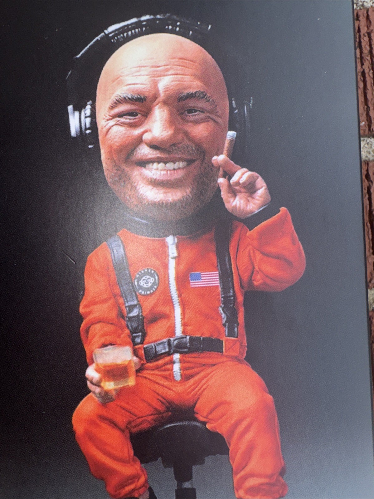 NEW Plastic Cell JRE JOE ROGAN NOVA Figure Limited Edition /1500 Signed Numbered