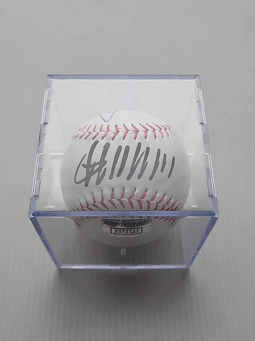 DONALD TRUMP & CHARLIE KIRK Duel Autographed Baseball W/COA & (Protective Case)