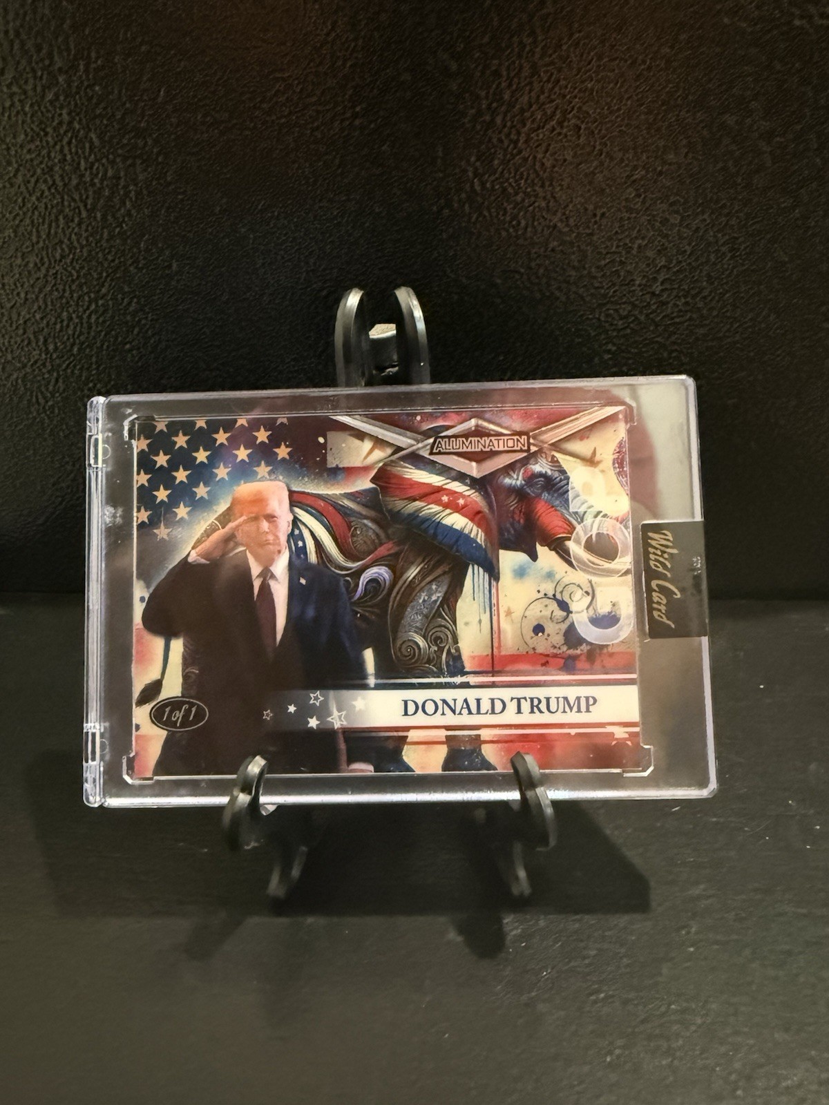 2025 Wild Card Donald Trump 3 Different 1/1 Variations