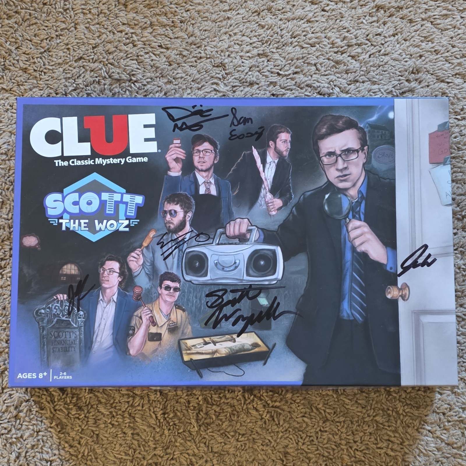 (SIGNED AND SEALED) Scott The Woz Clue