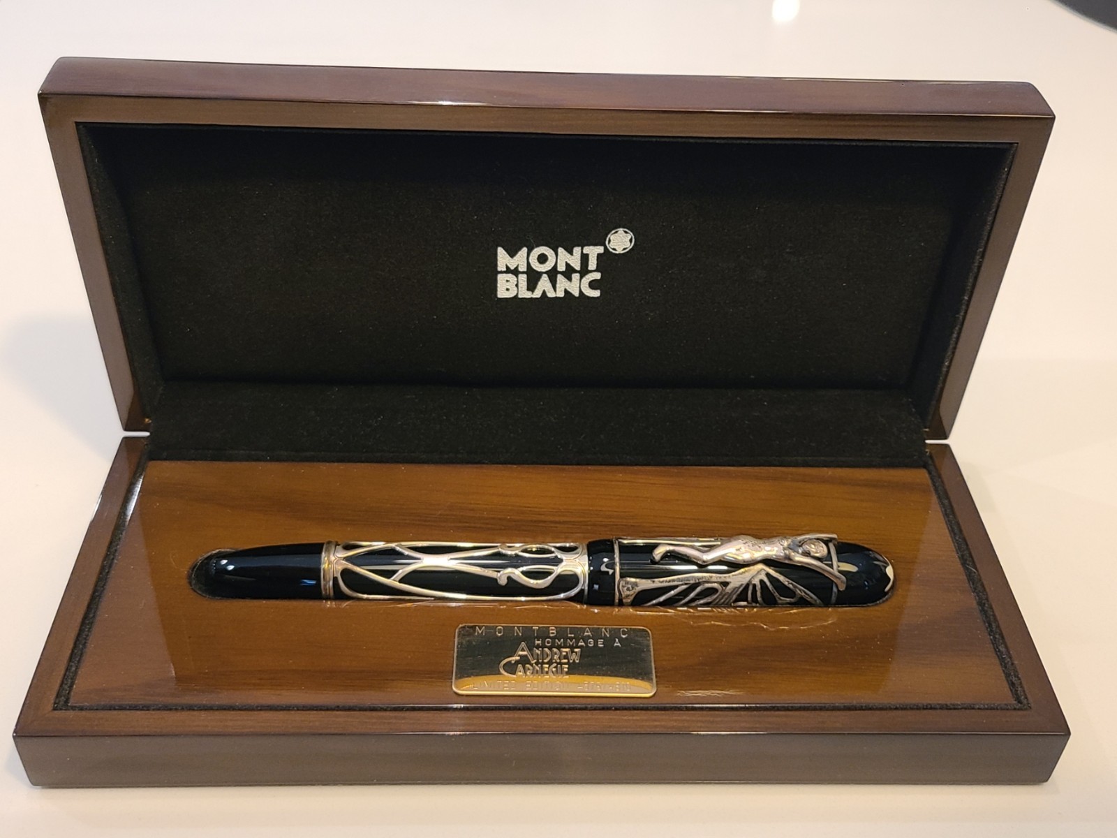 Mont Blanc - Andrew Carnegie Patron of Art - Limited Edition 4810 Fountain Pen