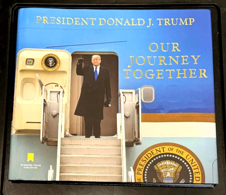 Donald Trump Jr SIGNED Our Journey Together Book Autographed Don Jr Winning Team