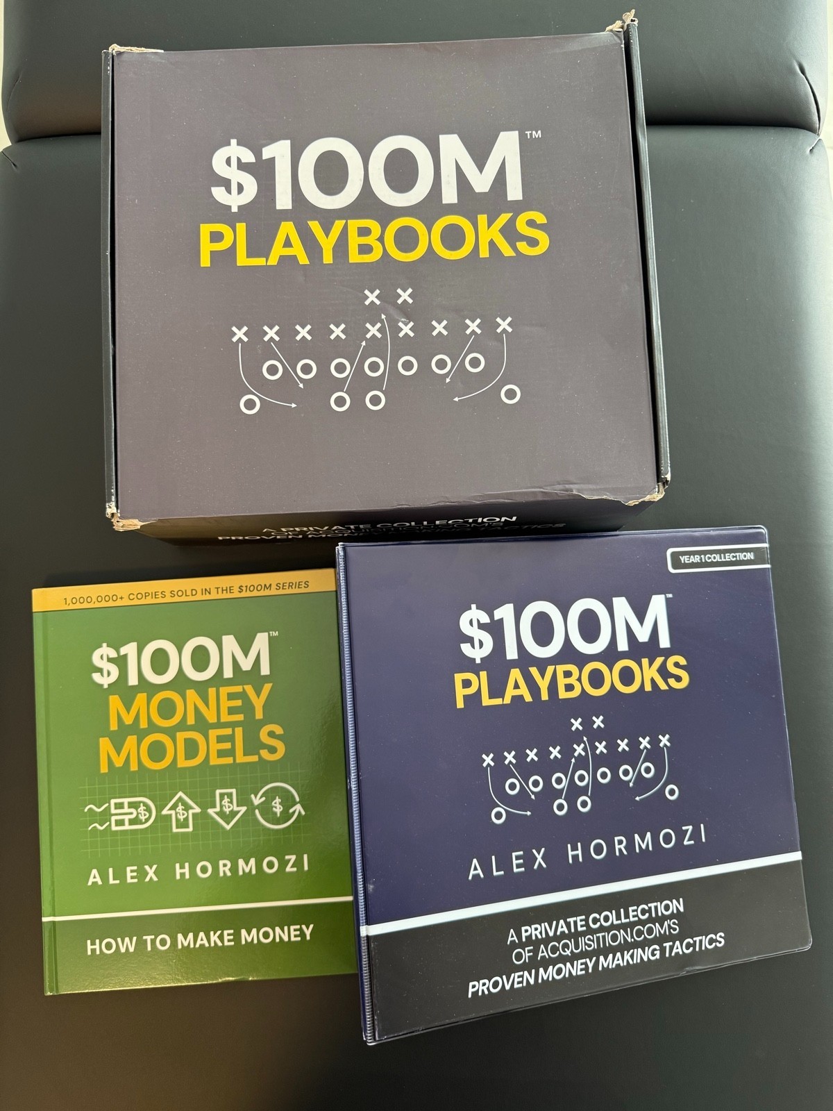 Alex Hormozi $100M Playbooks ALL 12 Playbooks + Money Models Book Complete