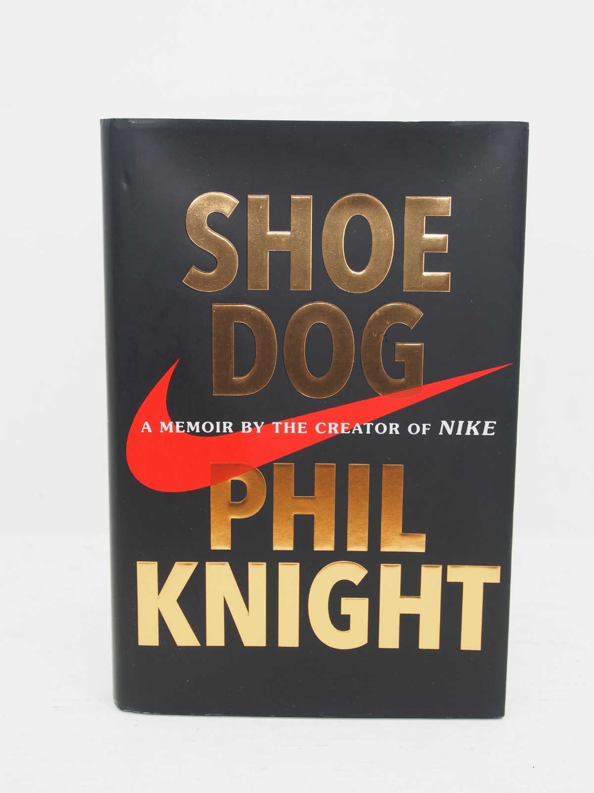 Signed Phil Knight Book on Nike Gift Card “Shoe Dog” Nike Hardcover