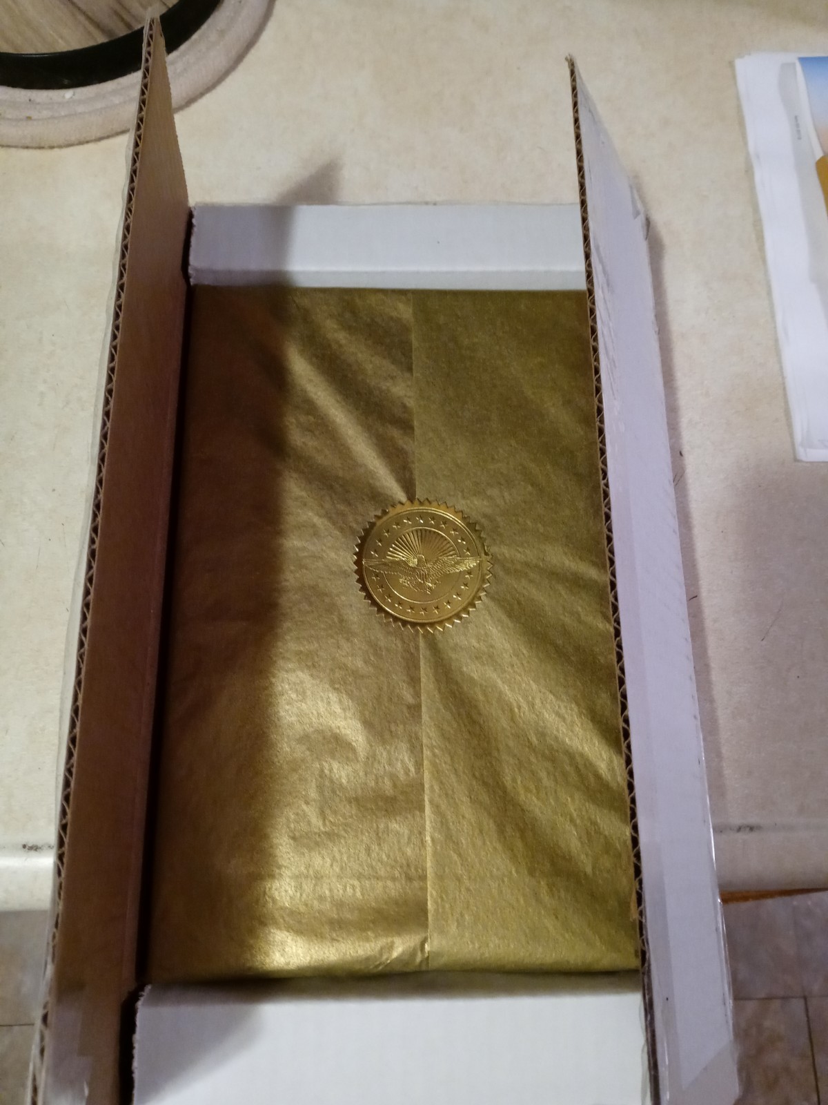 Signed by Donald J. Trump Holy Bible God Bless the USA Signature Edition