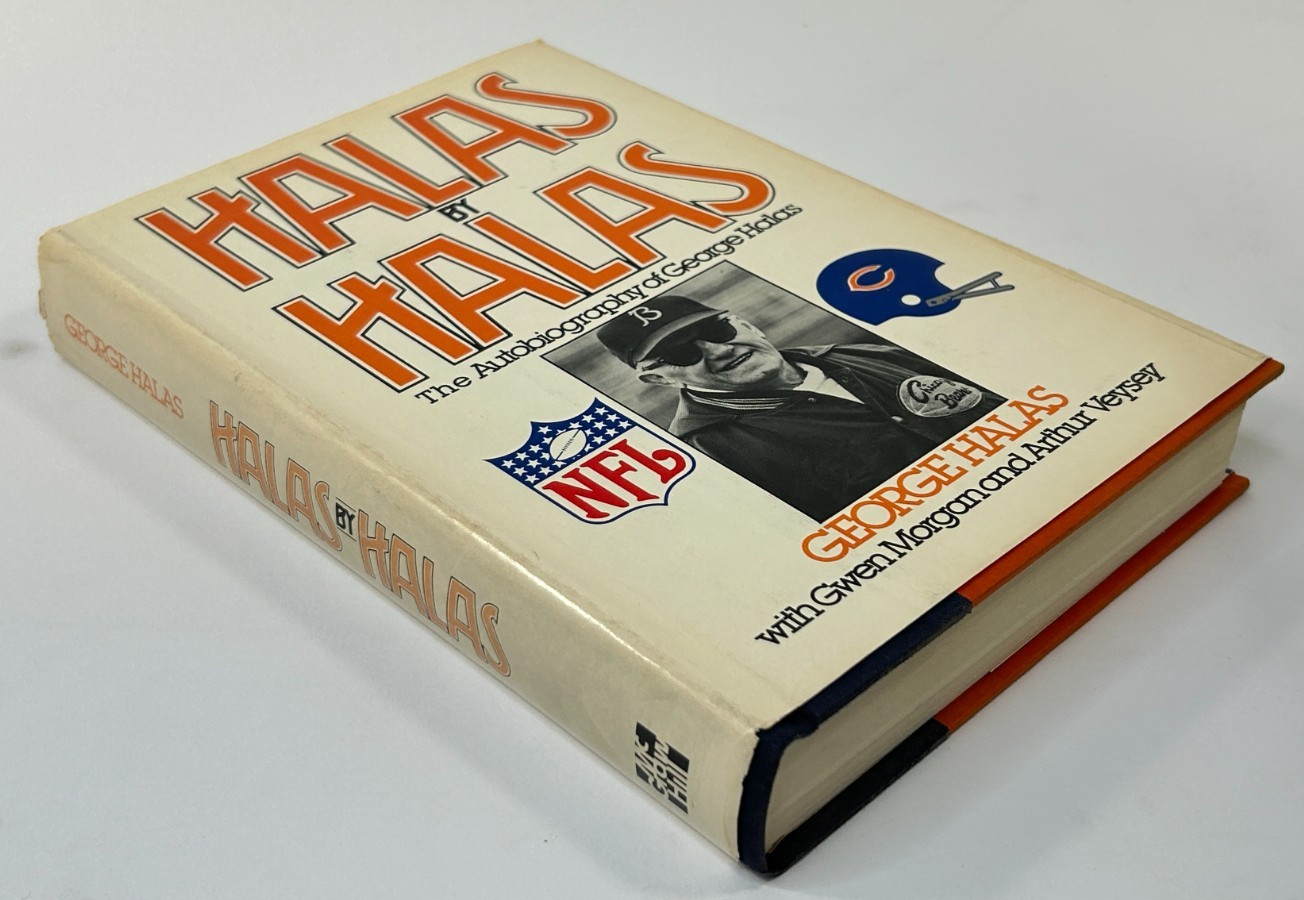 Halas by Halas by George Halas,1979, First Print, First Edition - Signed