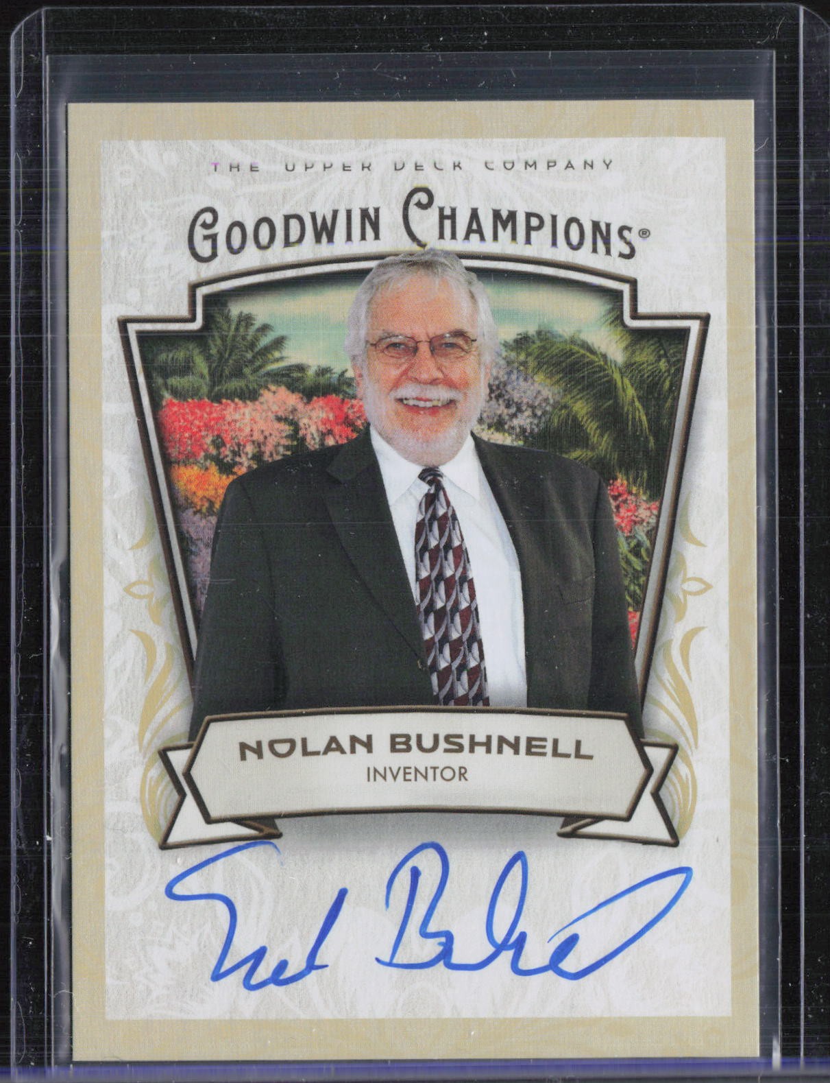 2026 Upper Deck Goodwin Champions Nolan Bushnell Auto Autograph