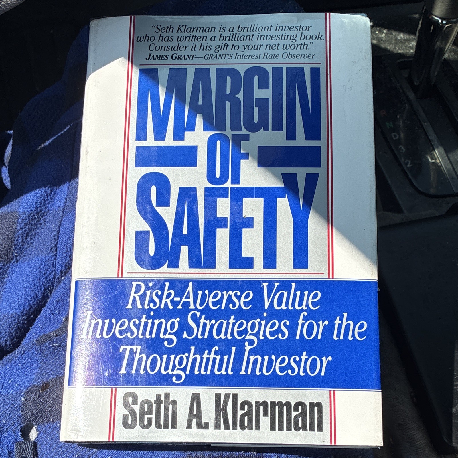 Margin of Safety by Seth Klarman Hardcover with Dust Jacket first edition