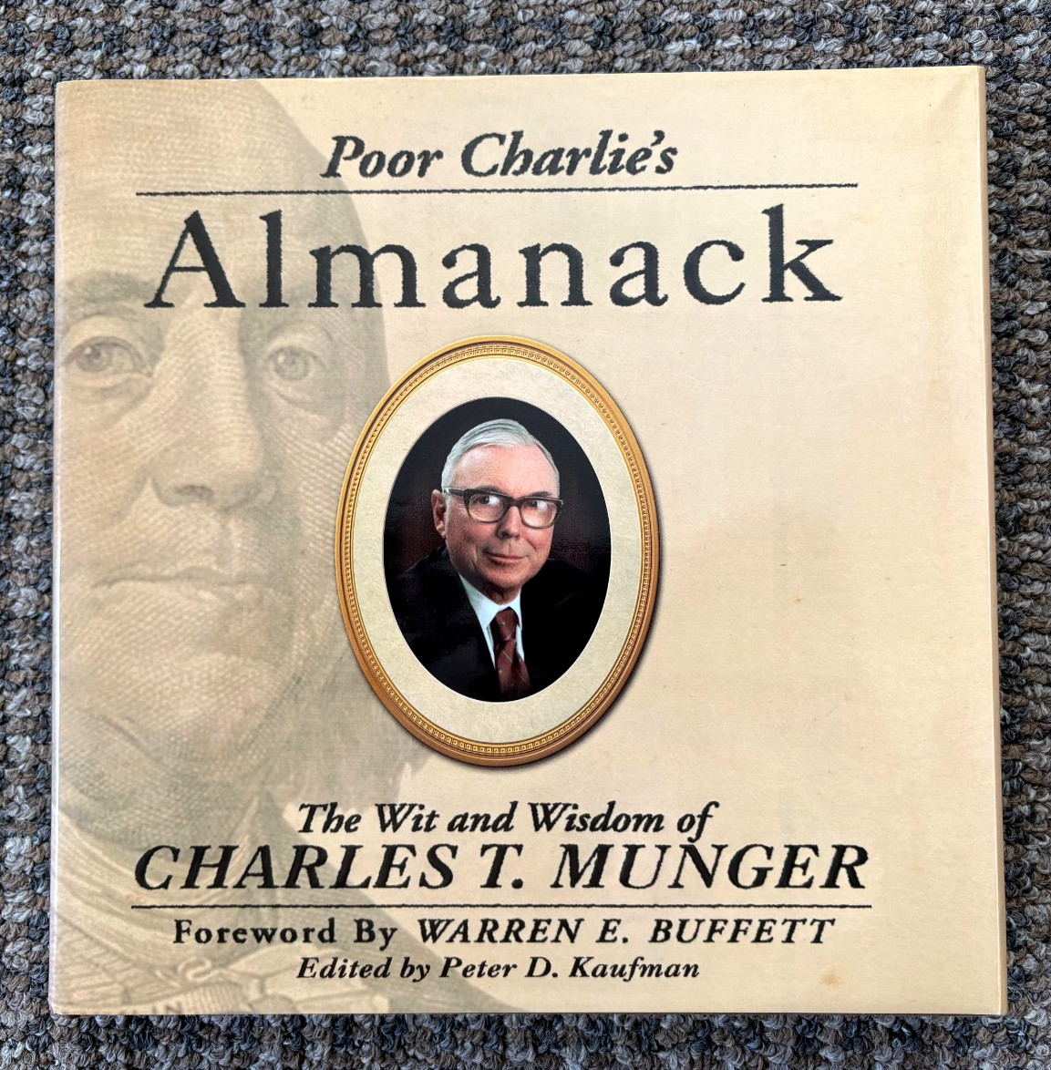 1ST EDITION  "Poor Charlie's Almanack": Berkshire-Hathaway, Charlie Munger