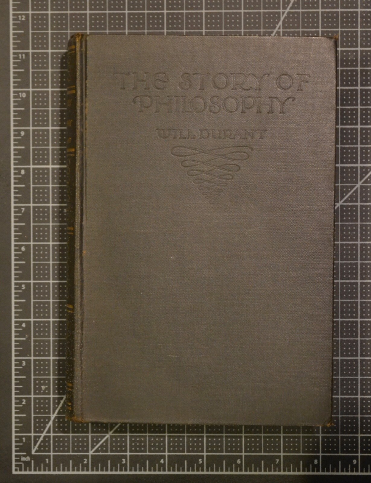 SIGNED William Durant THE STORY OF PHILOSOPHY 1926 9th Printing Simon & Schuster