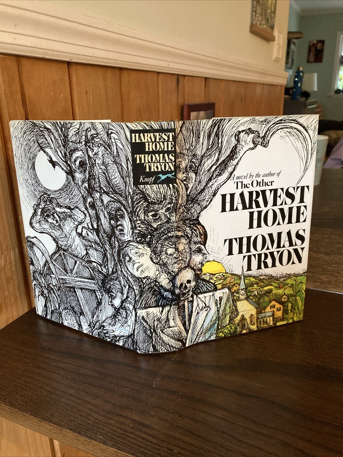 Harvest Home by Thomas Tryon. Alfred A. Knopf. First Edition. 1973. -SIGNED