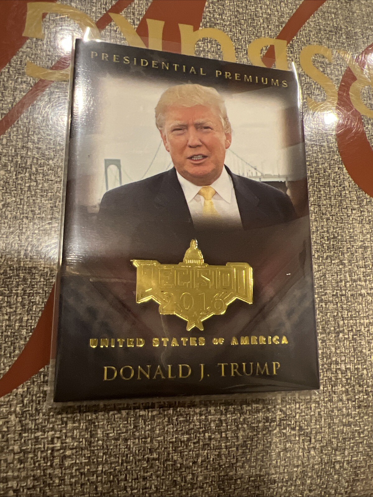 DECISION 2016 Presidential Premiums RARE GOLD FOIL Donald Trump PPDT6 🔥02/07/25