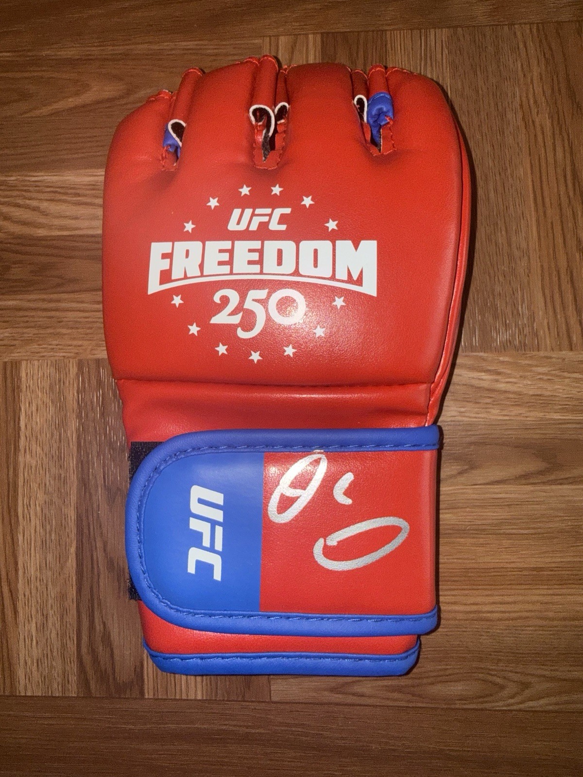 Dana White Signed Autographed UFC Freedom 250 Red Glove White House Trump
