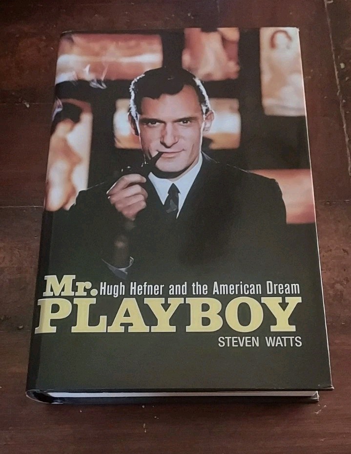 Hugh Hefner PLAYBOY Legend Signed Autograph Book Rare Authentic