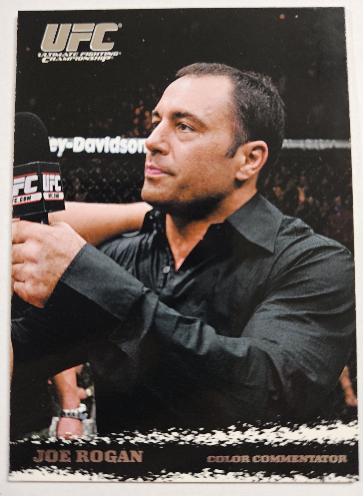 2009 Topps UFC Round 1 - Joe Rogan #94 Color Commentator (RC) Near Mint