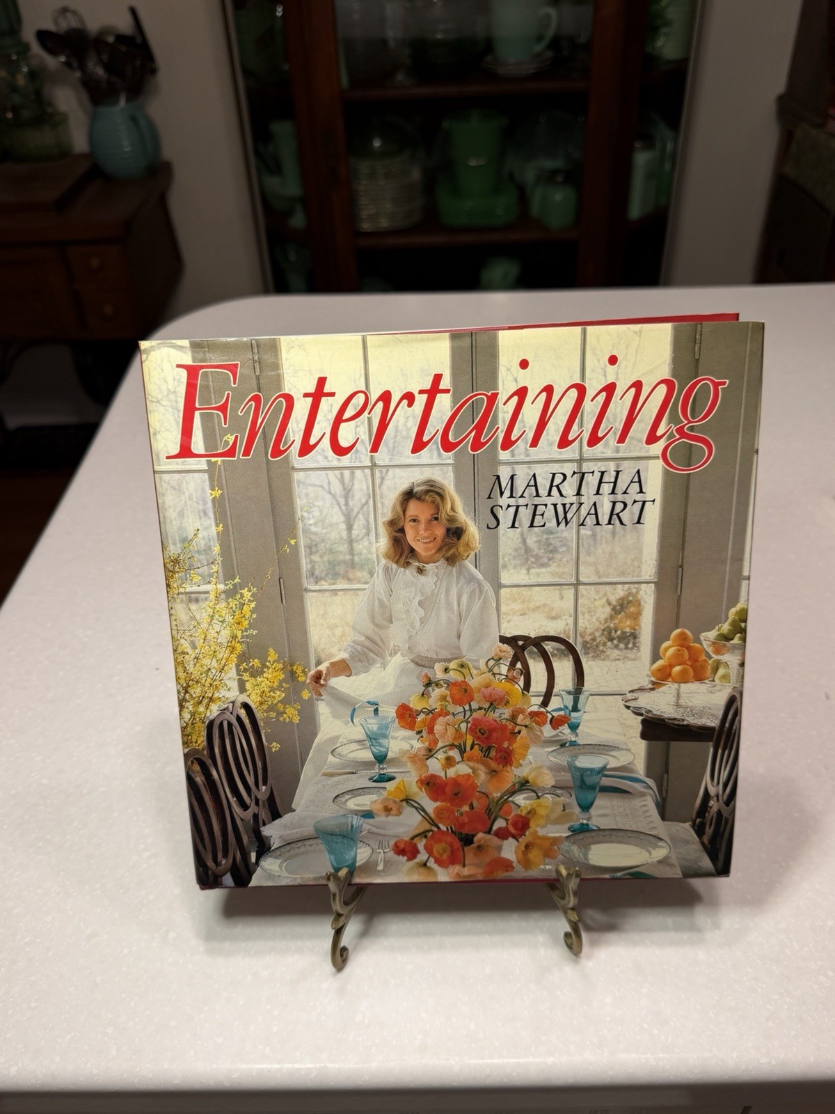 Signed & Personally Inscribed 1982 Martha Stewart’s Entertaining Book First Ed.