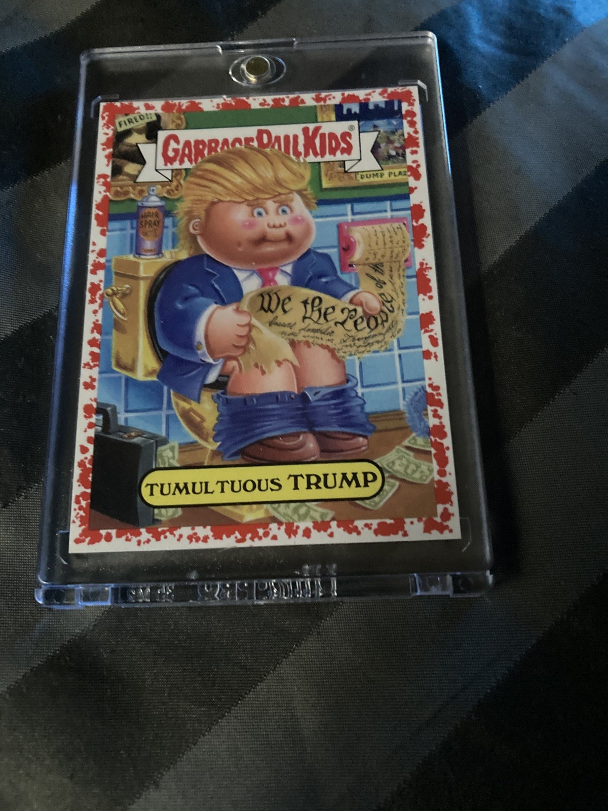 2016 GPK Tumultuous Trump Red 13/75