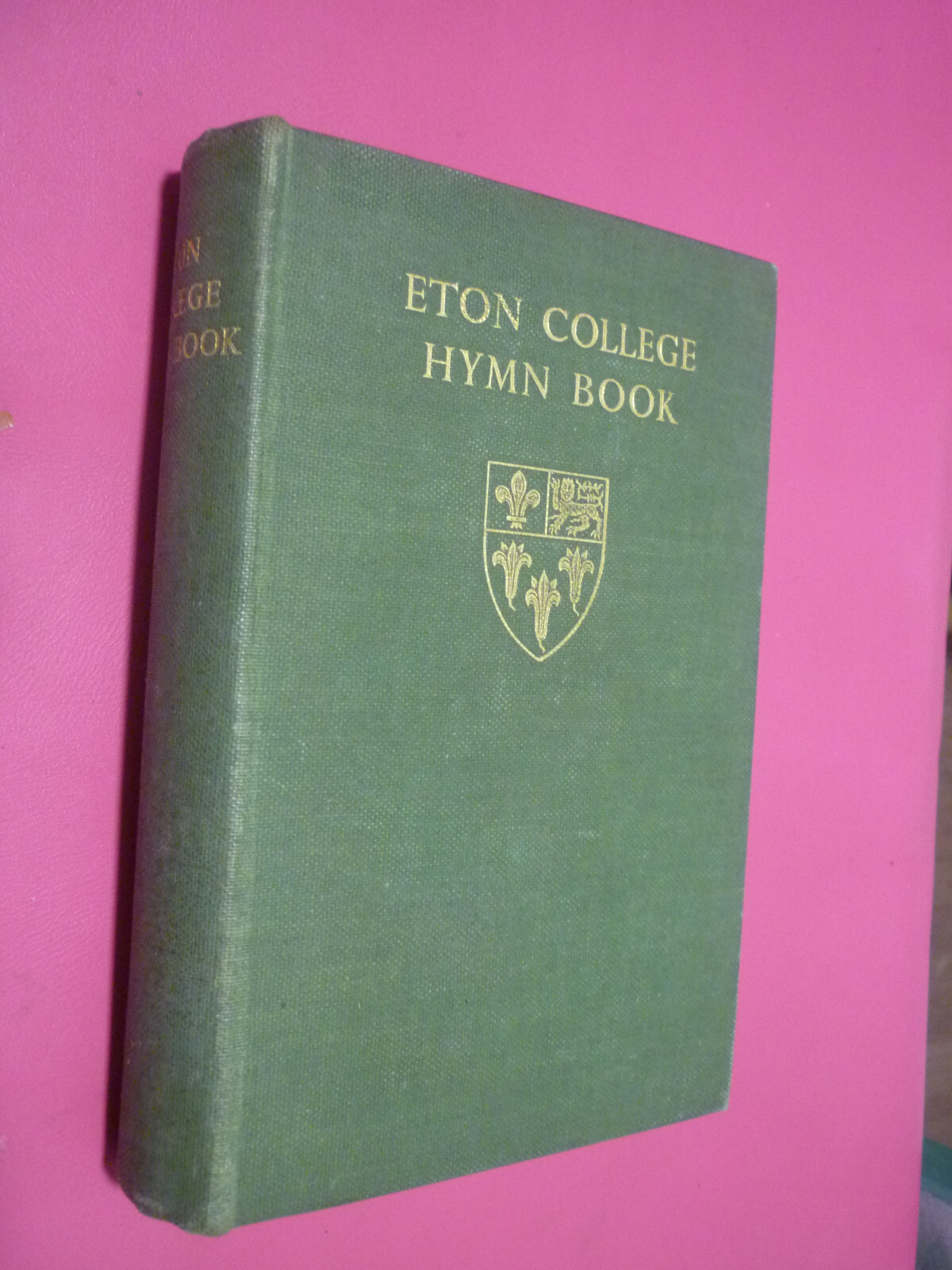 Eton College Hymn Book : Oxford, 1937  John Johnson , In 8 relié toile verte,