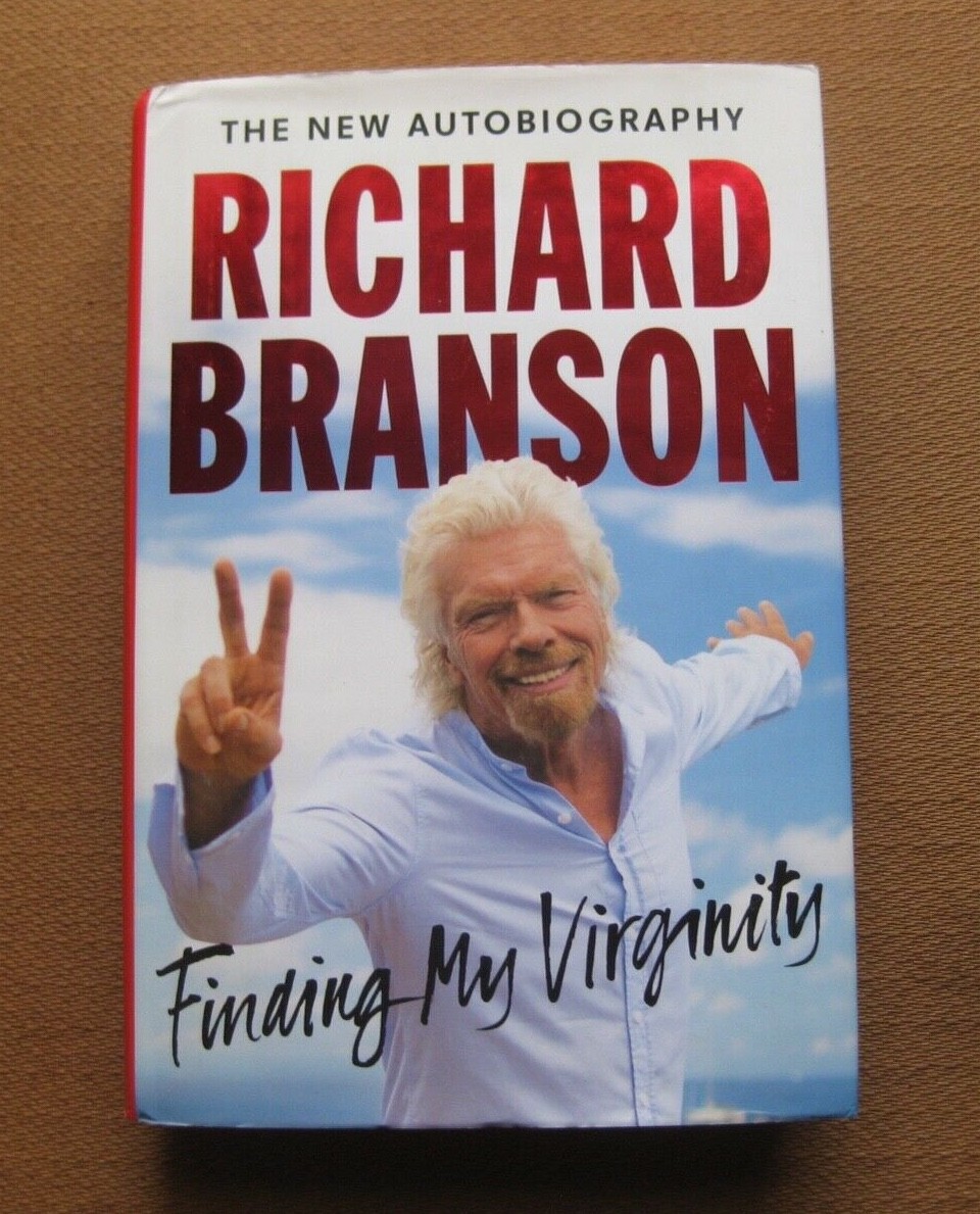 SIGNED - FINDING MY VIRGINITY by Richard Branson - 1st HCDJ 2017 - Virgin