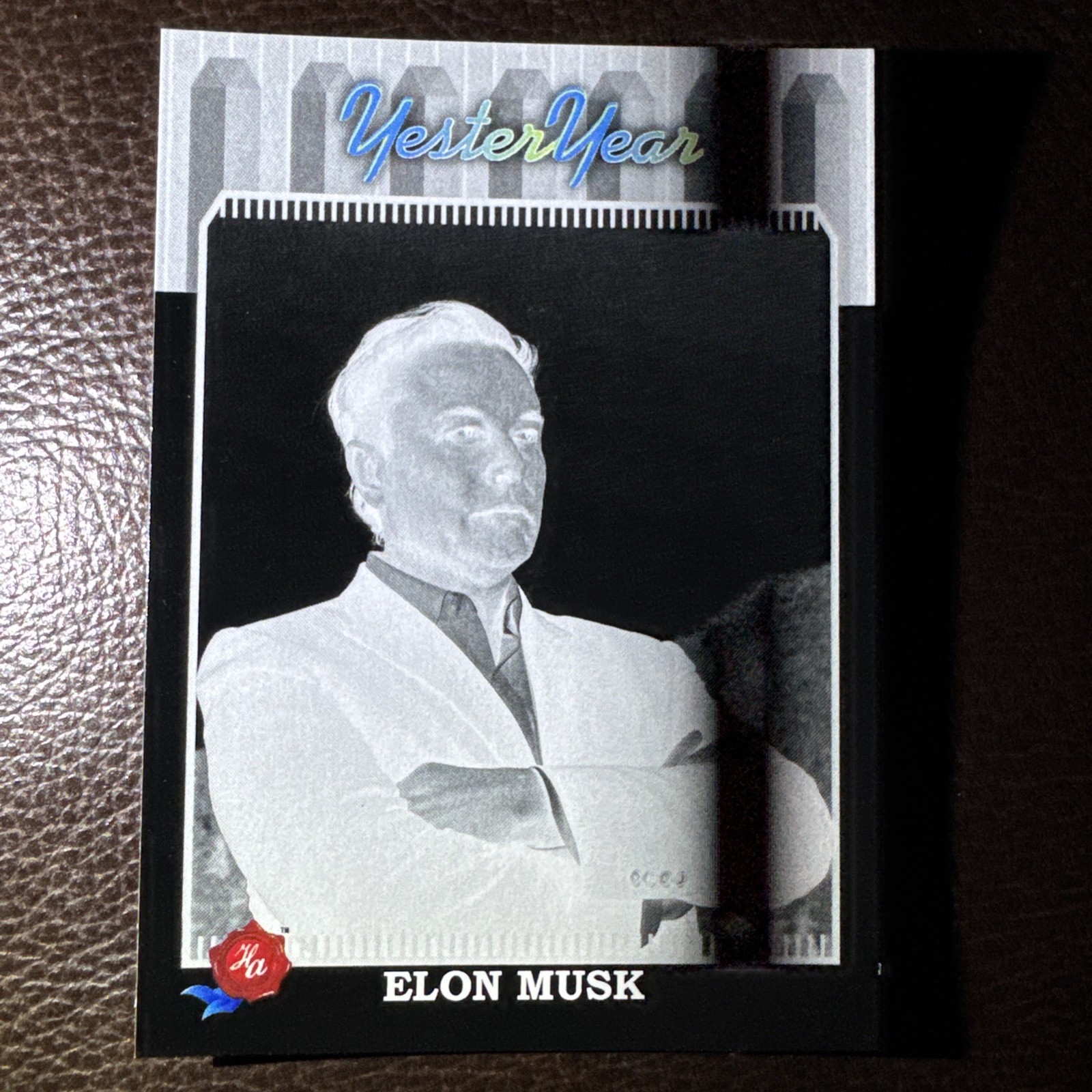 2024 Historic YesterYear Design 3 1/1 Negative #144 Elon Musk 1/1 SSP