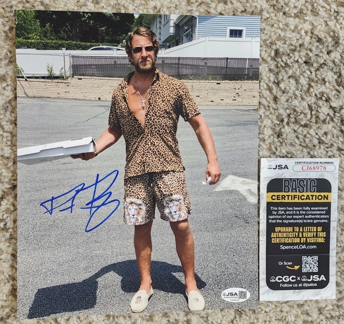 Dave Portnoy Signed Autographed 8x10 Photo Barstool Sports Pizza Reviews JSA COA