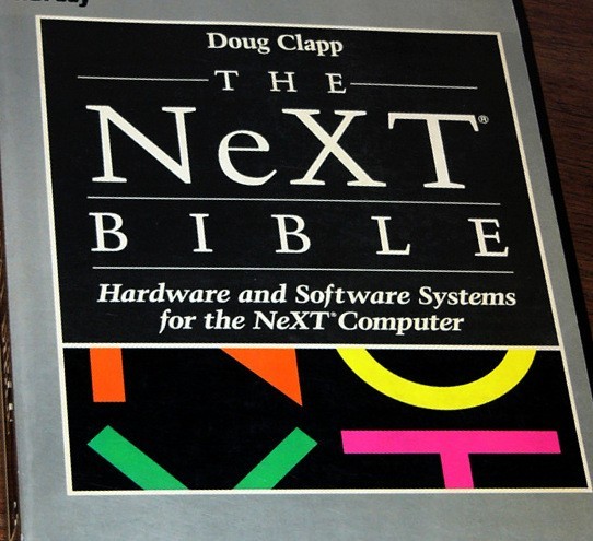 1990 NeXT Bible Clapp 450p User Guide for Steve Jobs NeXT Cube Computer NeXTStep
